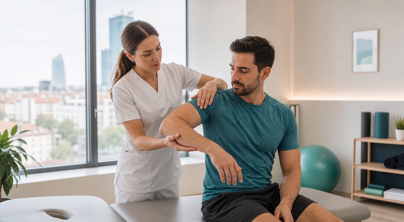 Fisioterapia per la spalla: dall'infiammazione al movimento completo