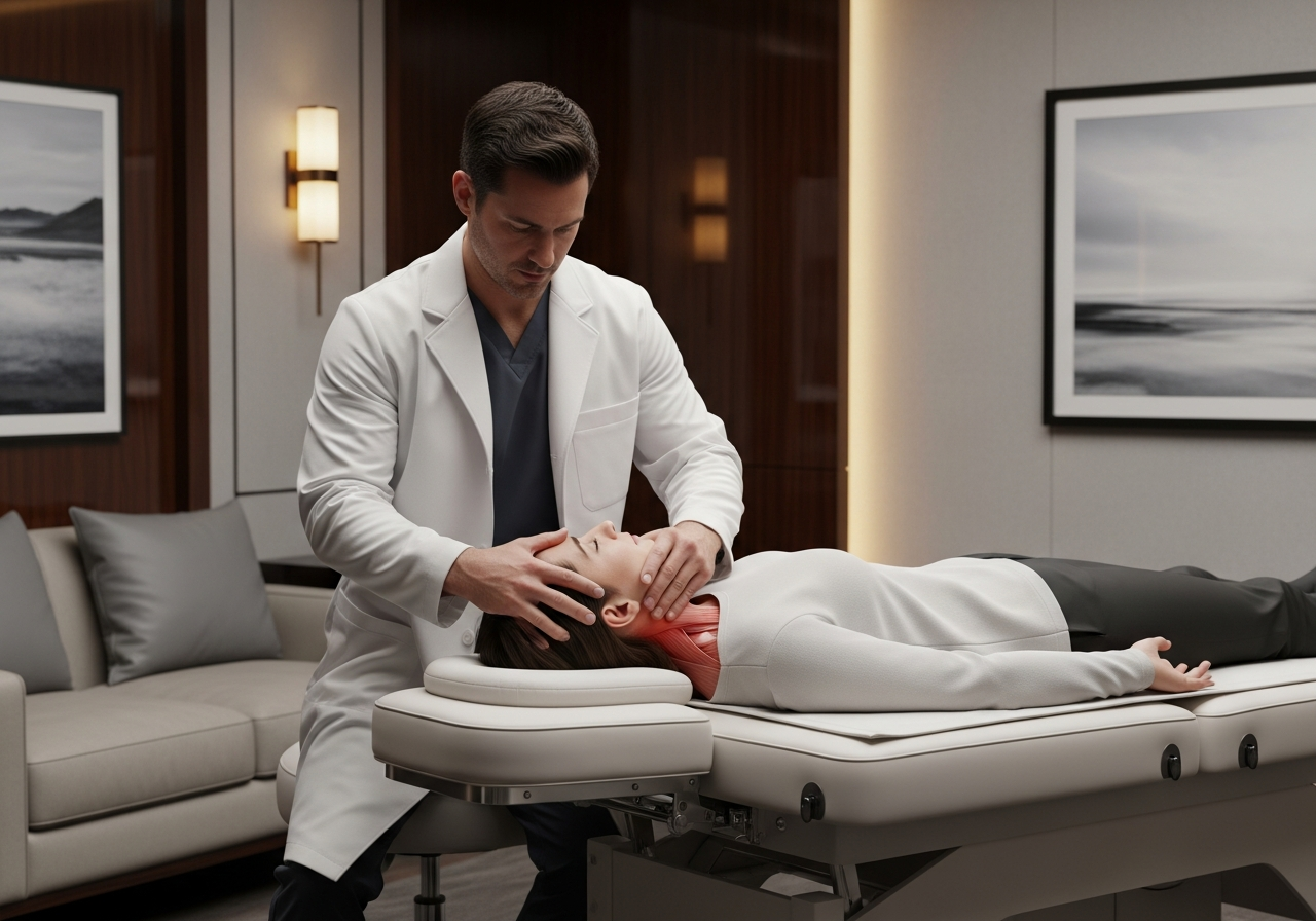 Osteopatia per alleggerire la cervicale e migliorare il movimento