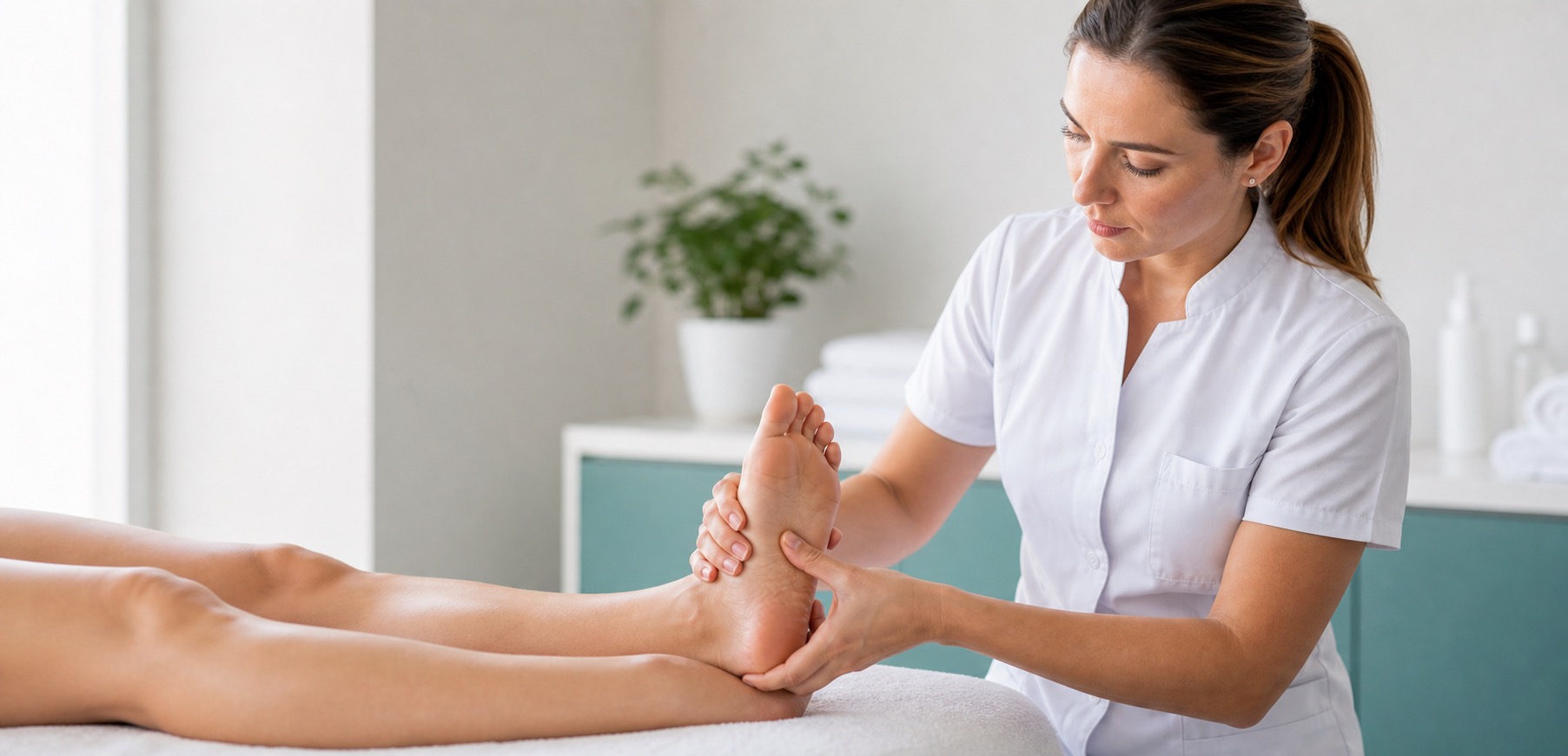 Come si svolge la riflessologia plantare a RMS Bruzzano